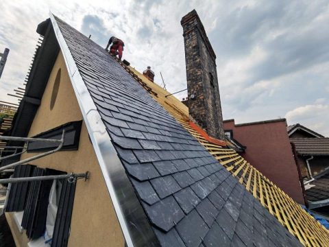 Rénovation de couverture en ardoise